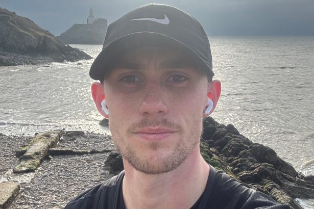 Danial says that training hasn’t been too tough, something he attributes to views along the Swansea seafront where he’s done much of his running.