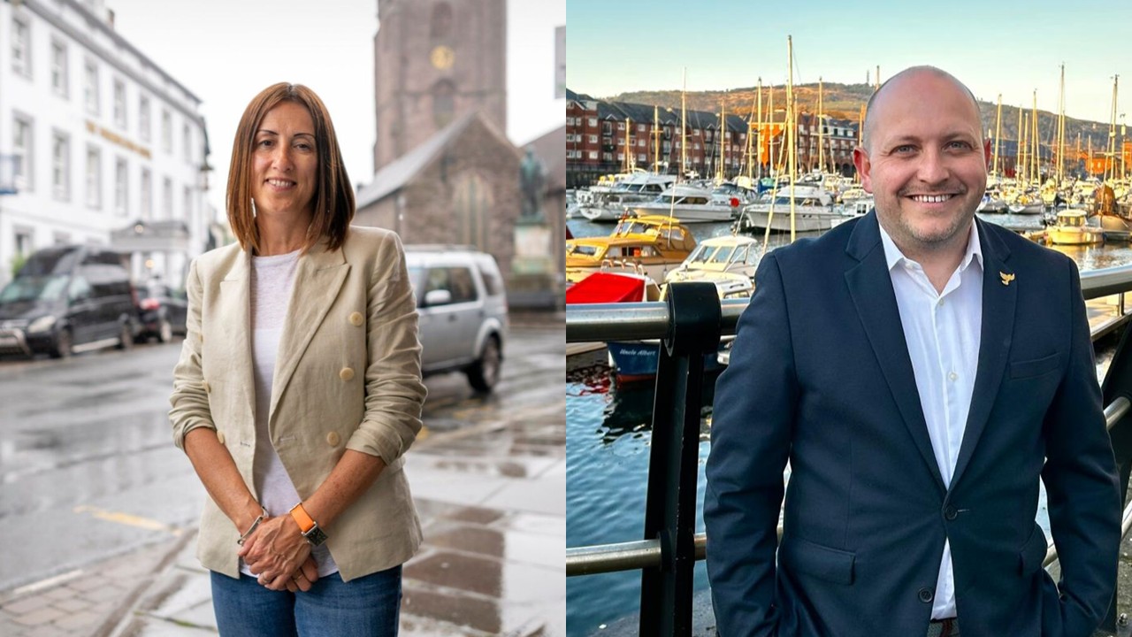 Jane Dodds and Sam Bennett