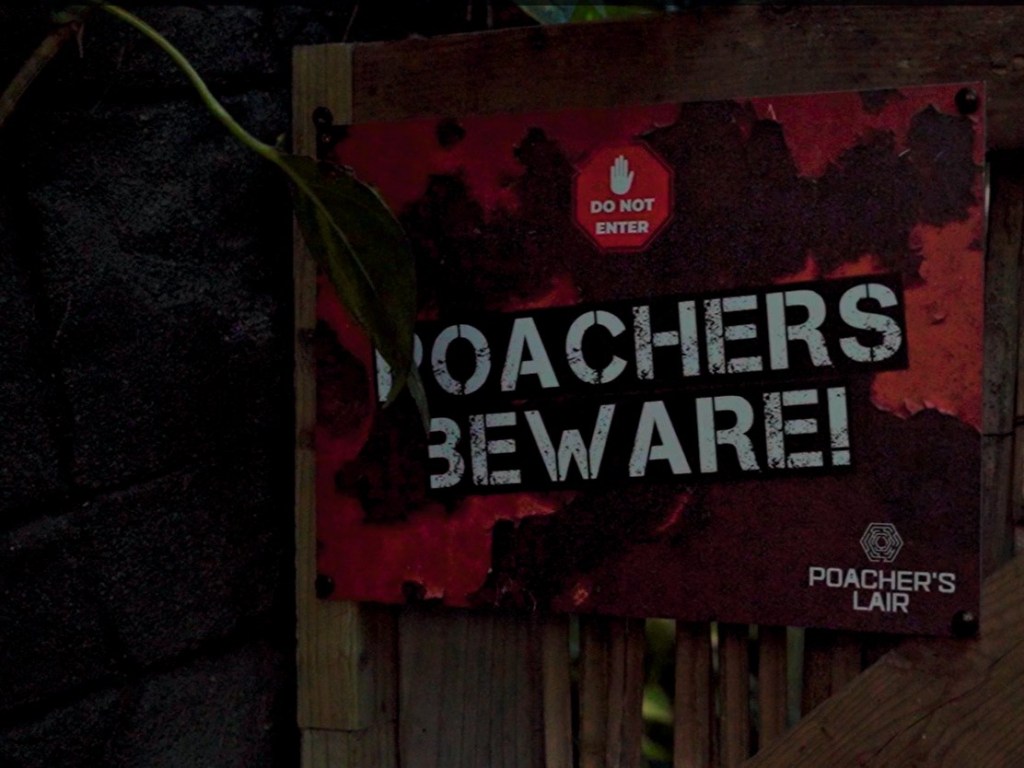 Plantasia's Poachers Lair Escape Room game