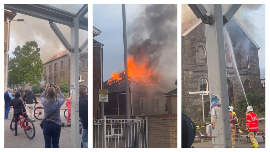 Port Talbot Chapel Fire