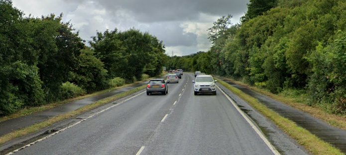 A4138 between Llanelli and Llangennech