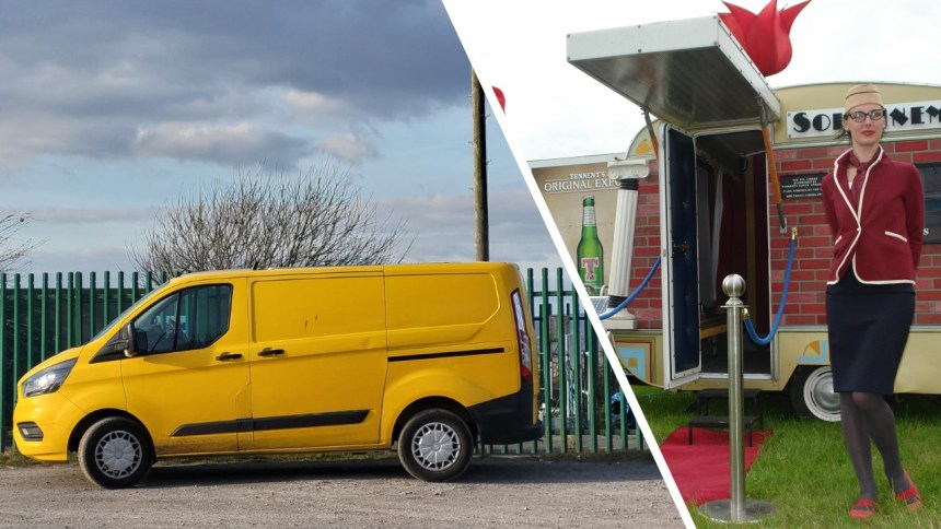 Sol Cinema's yellow van has been stolen