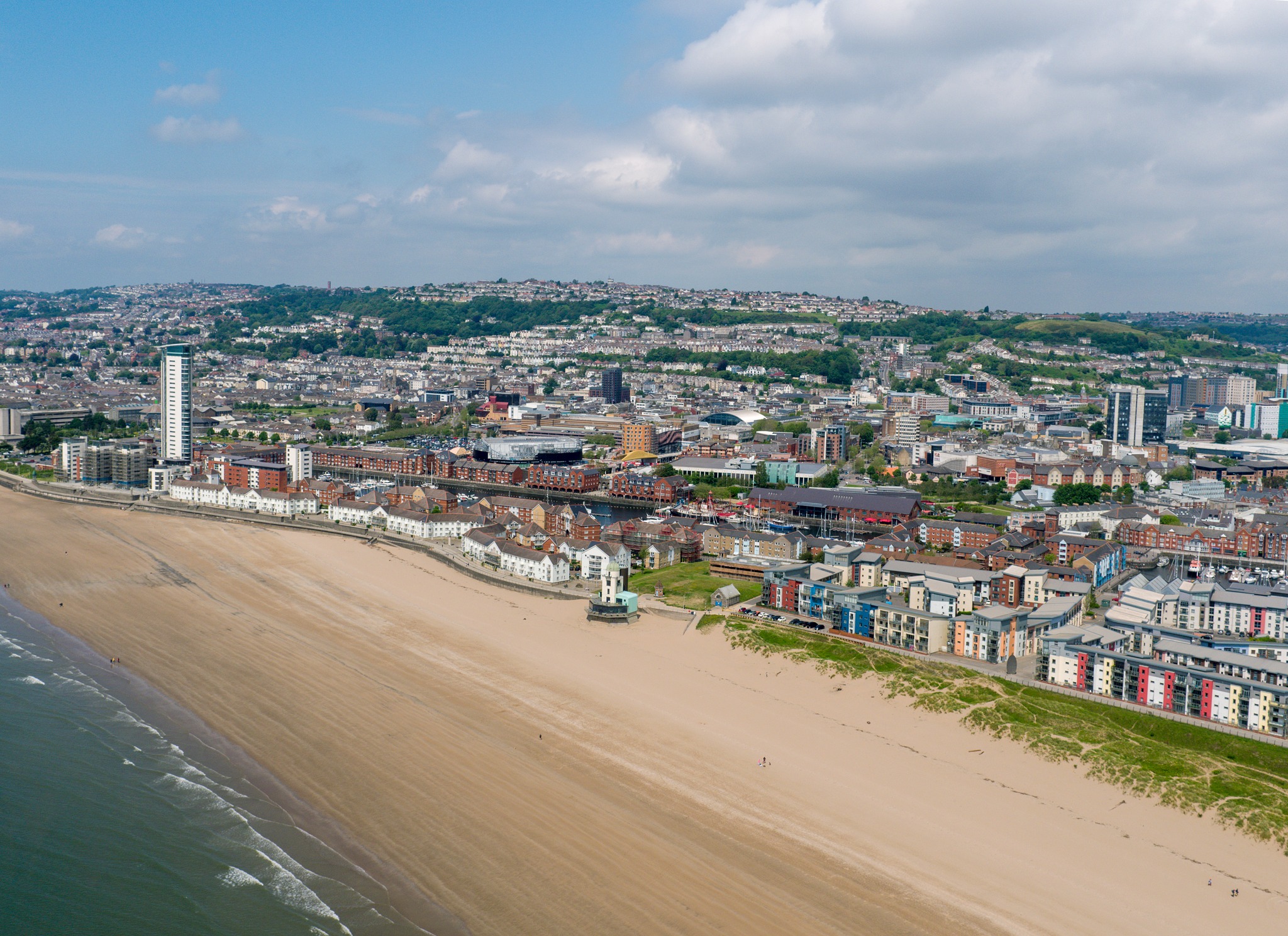 Swansea beach
