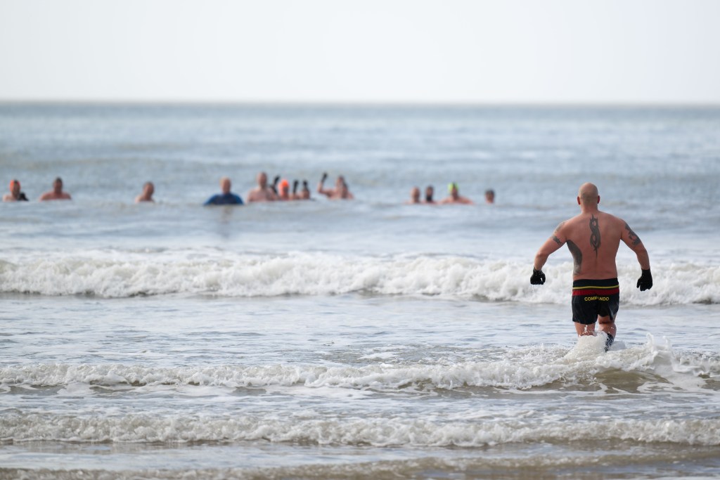 Veterans in the sea