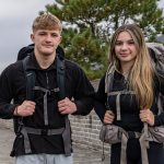 Fin Gough and Sioned Cray