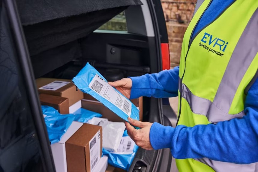 Evri delivery driver