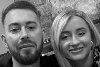 Dan Williams and fiancée Chelsea Mills