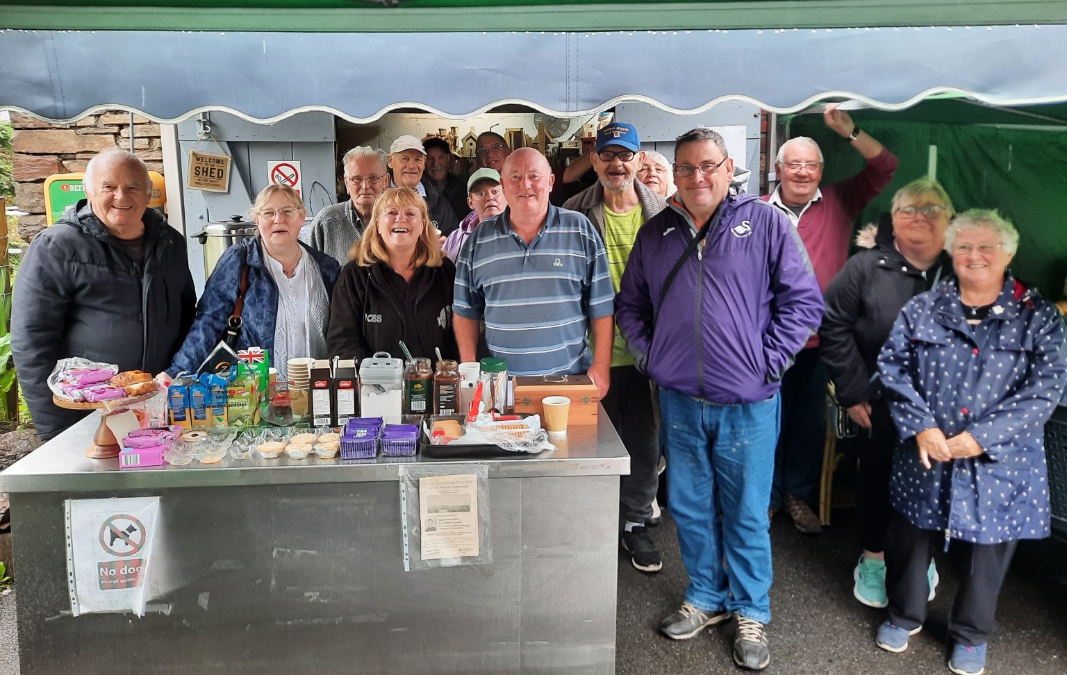 The Old Blacksmiths Mens Shed in Clydach