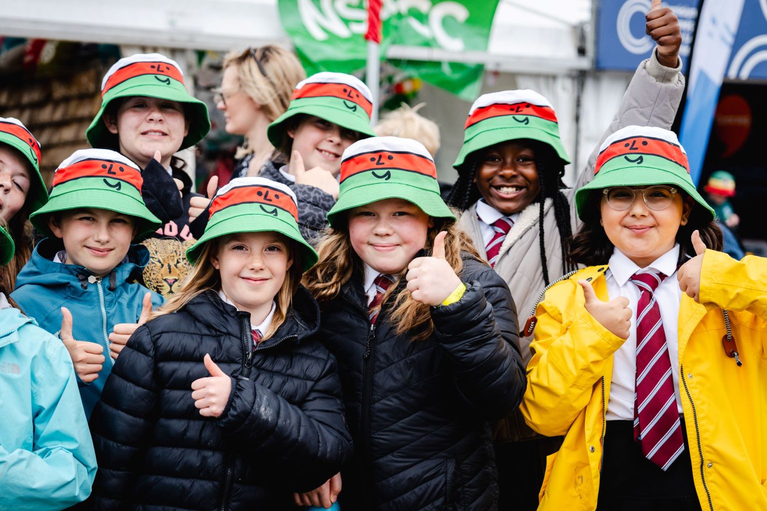Cystadleuwyr Eisteddfod yr Urdd Competitors