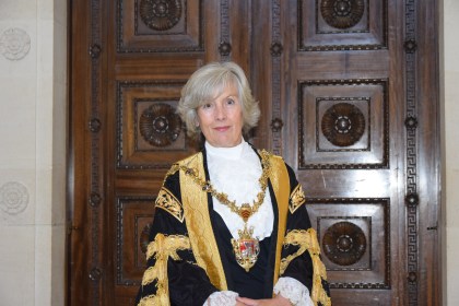 Cllr Cheryl Philpott - new Lord Mayor of Swansea