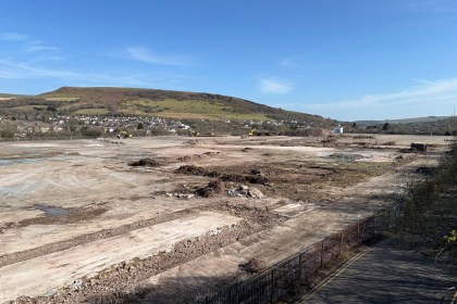 Ewenny Road regeneration site