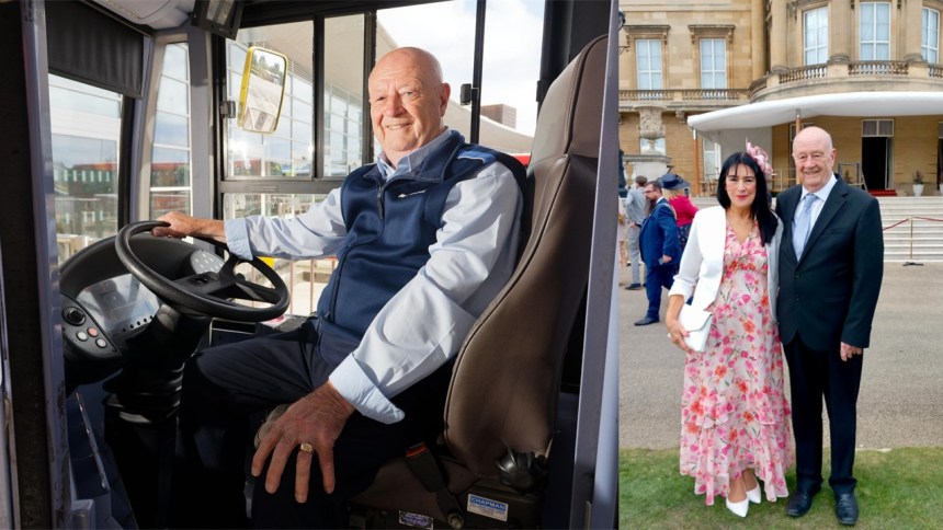 Kenny Beckers at Buckingham Palace