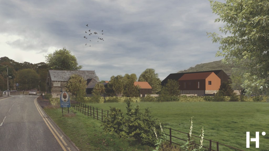 Artist's impression of the development
