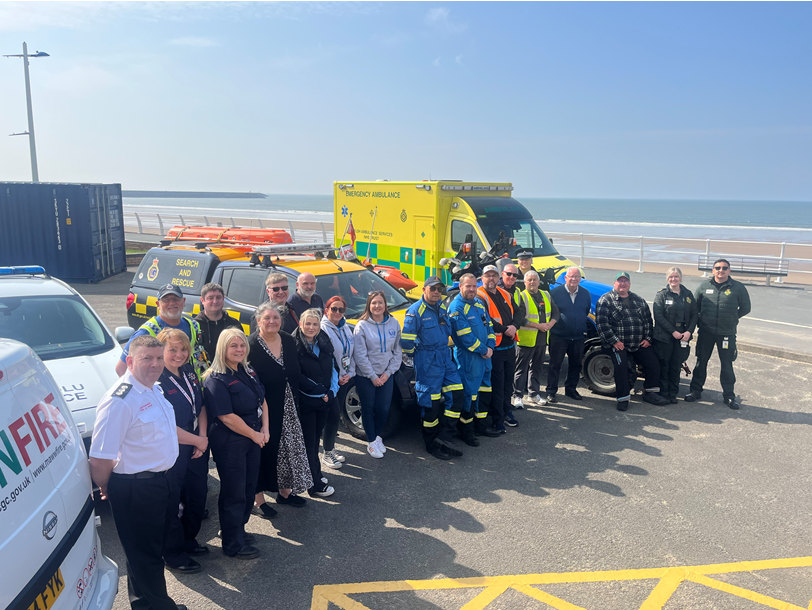 Muti-agency Operation adriatic aism to combat anti-social behaviour at Aberavon Beach