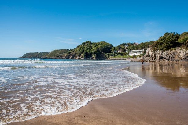 Caswell Bay is another of Swansea's Blue Flag beaches