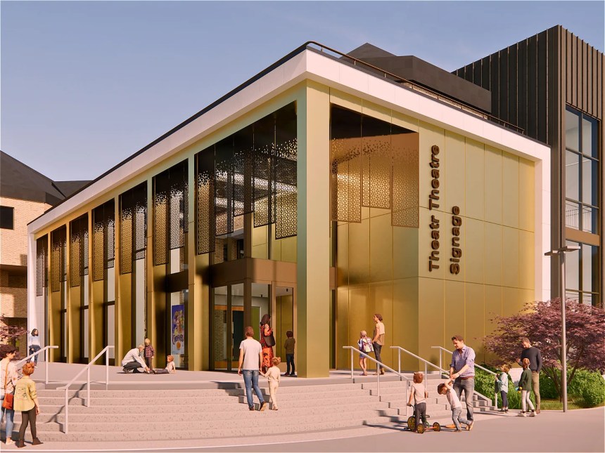 Artist's impression of the newly revamped Princess Royal Theatre