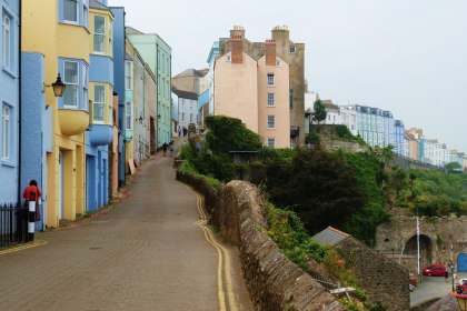 Crackwell Street in Tenby