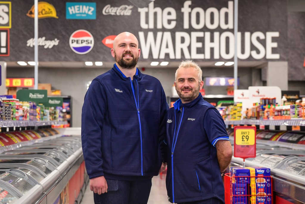 Fforestfach's Food Warehouse opening (Image: Adrian White)