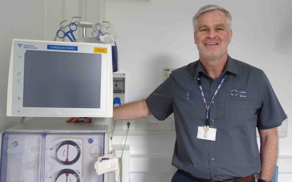 Andrew Cooper, head of renal technical services