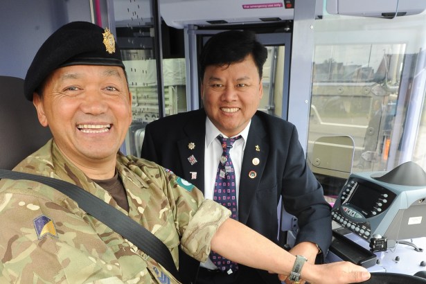 First Bus Armed Forces Day