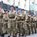 Army Cadets marching