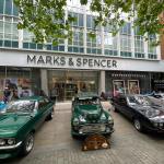 Classic cars in Swansea City Centre