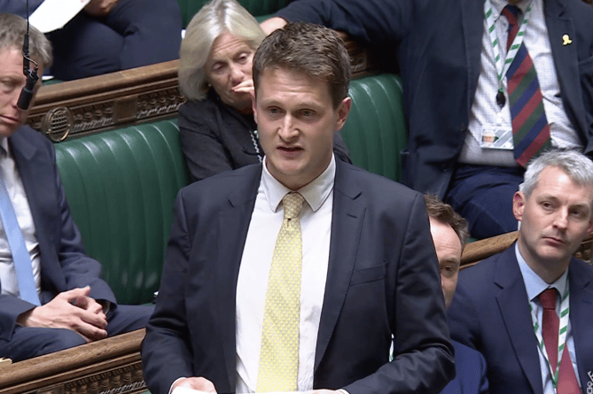 David Chadwick MP speaking in Parliament