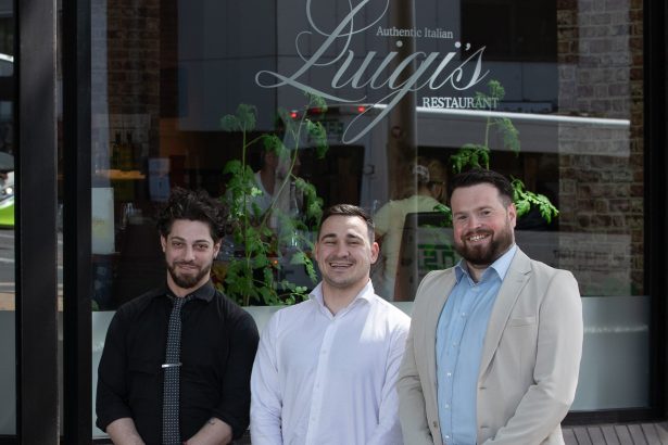 Luigi Presutti, Diego Iorio and Adrian Westoby
