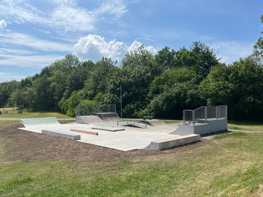 Upgraded Gorseinon skate park (Image: Swansea Council)