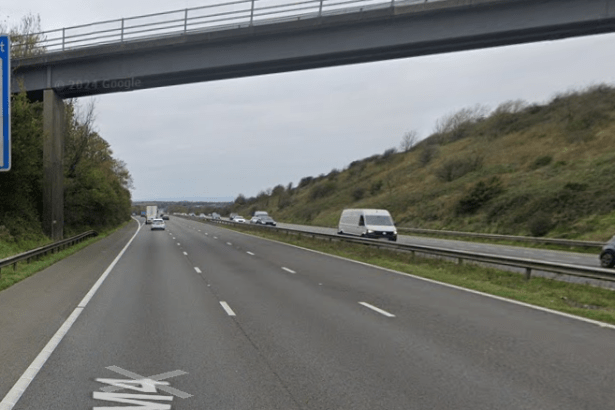 M4 Junction 37 at Pyle