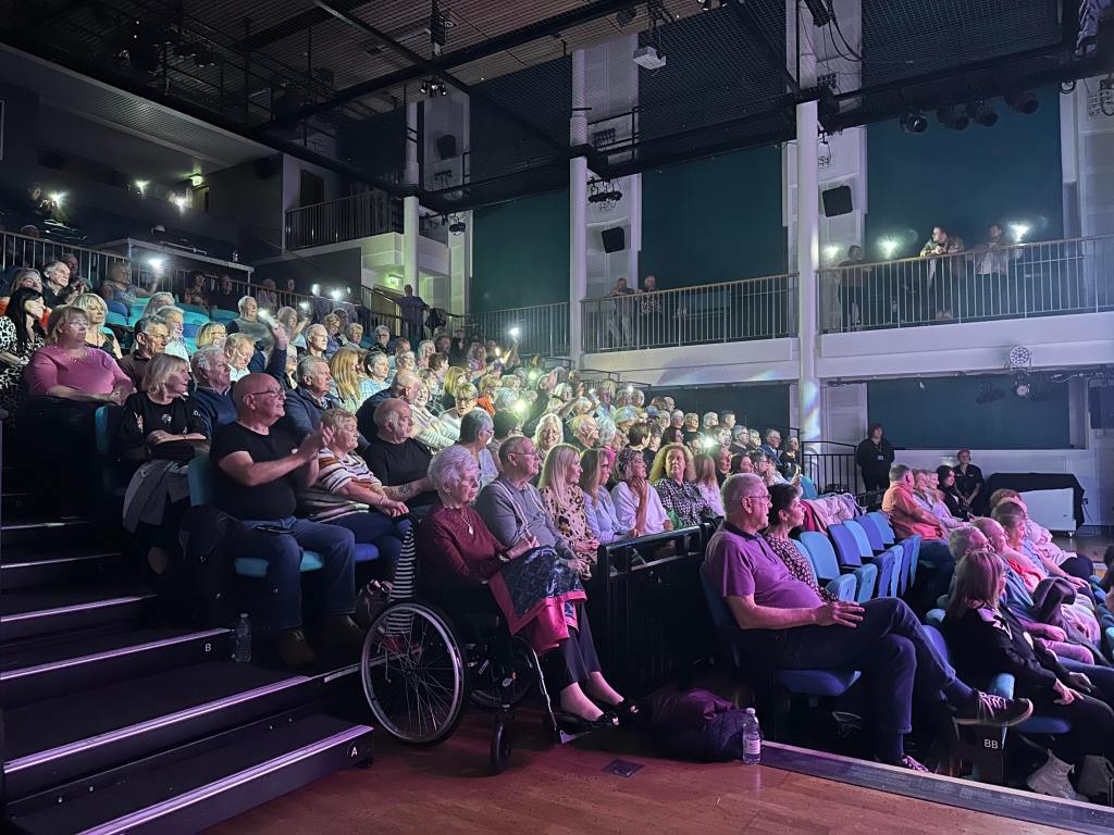 Inside Neath's Gwyn Hall