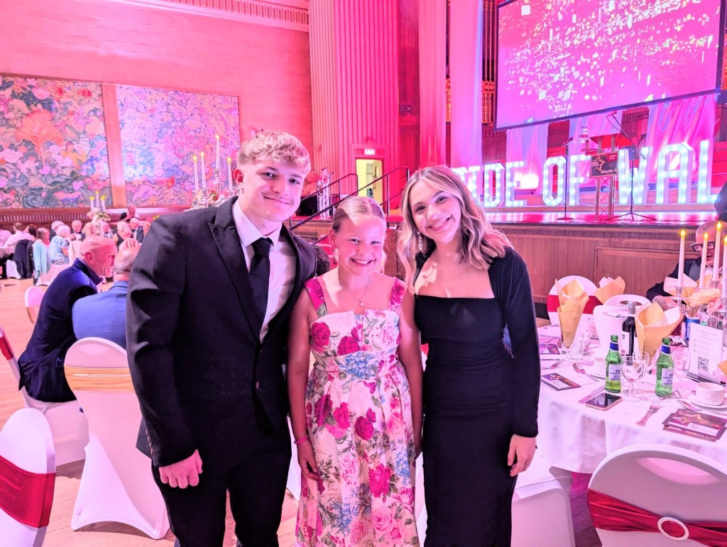 Fin and Sioned with Grace