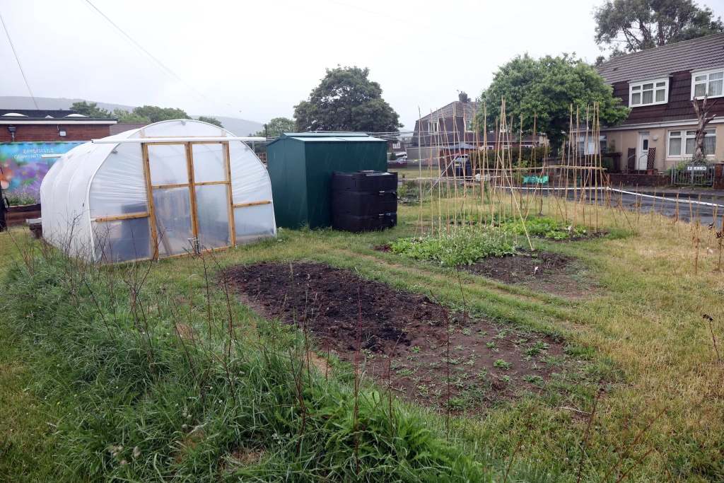 The new Sandfields community garden