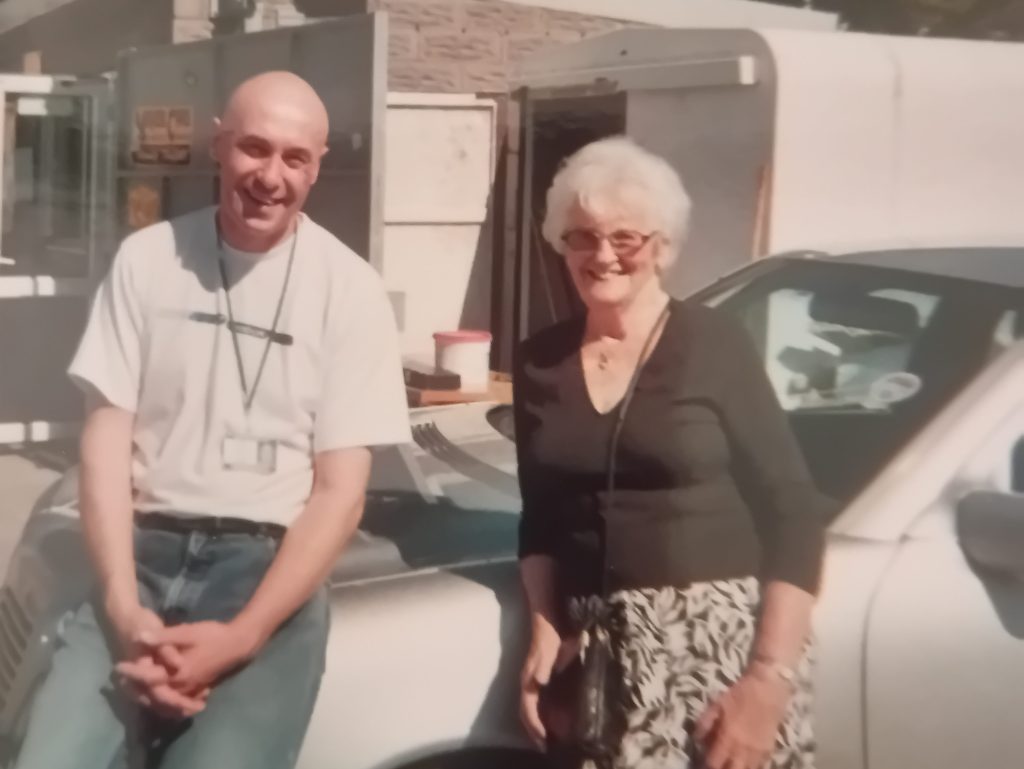 Pete and his Mum