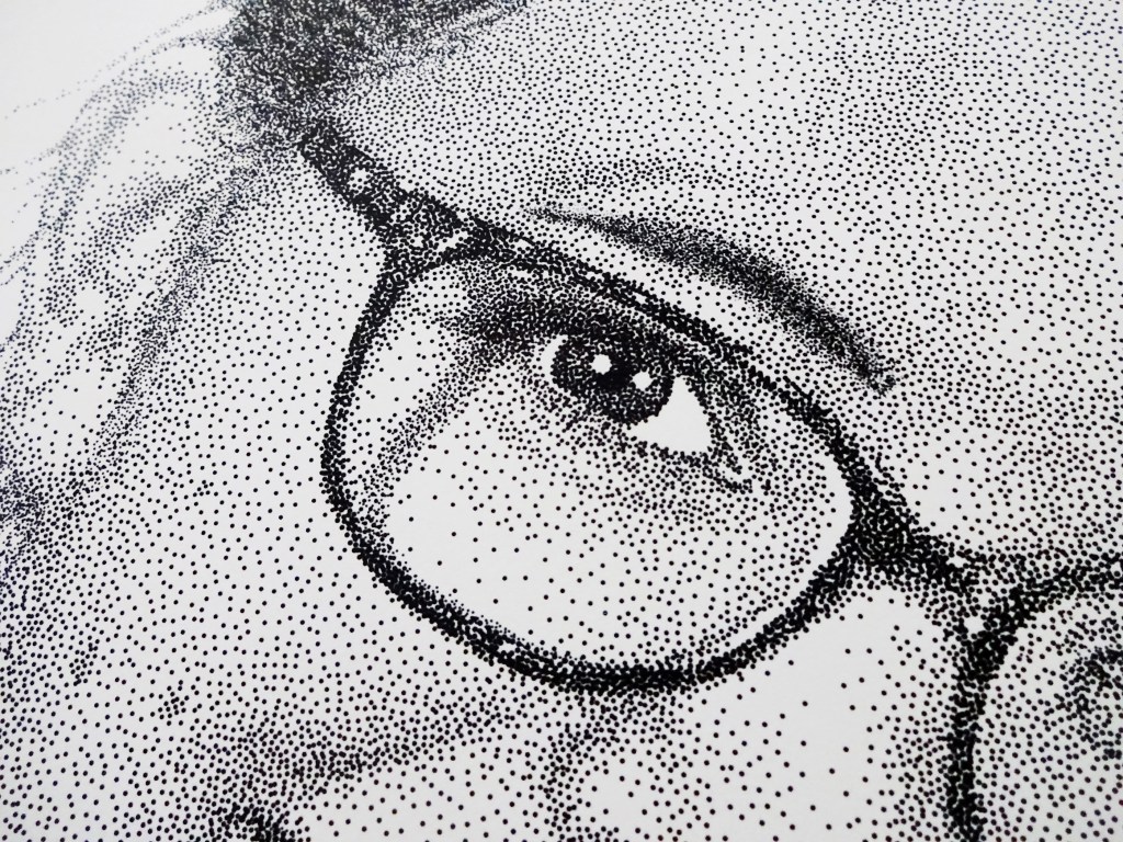 A close-up of some of Amy's work