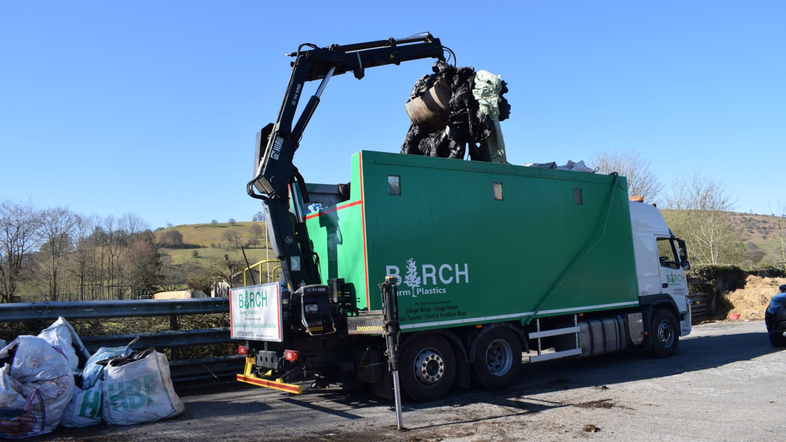 A new scheme is being trialled in south Wales with the aim of recycling an extra 200 tonnes of farm plastics to reduce farm plastic pollution in our rivers