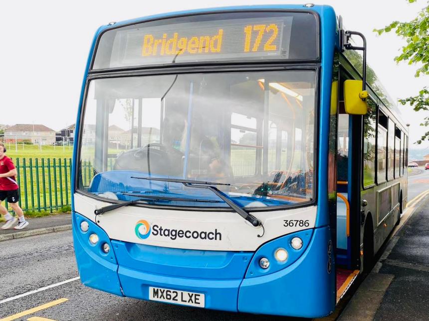 Stagecoach bus - route 172