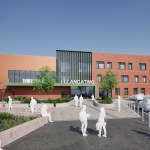 Artist's impression of the new Llangatwg school