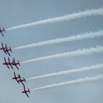 Red Arrows at Wales Airshow 2025 - Day 1