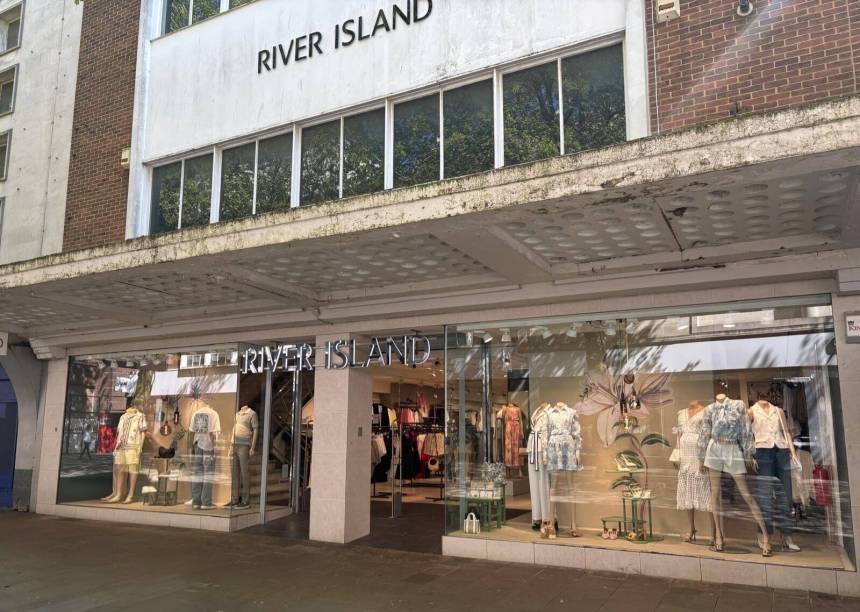 River Island on Swansea's Oxford Street