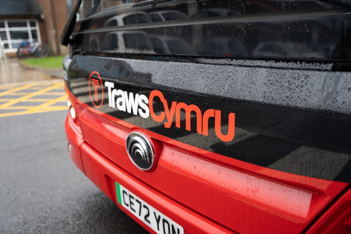 Traws Cymru bus