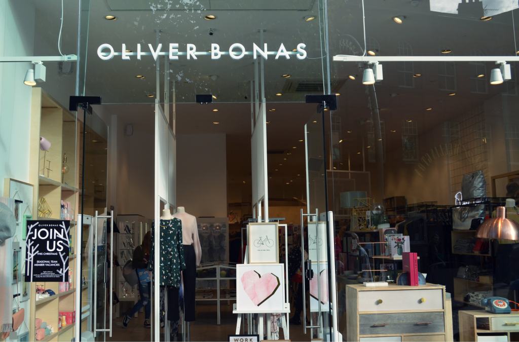 Oliver Bonas store in Cardiff