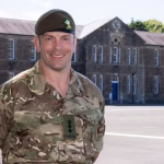 Alun Wyn Jones in m military fatigues (Image: Crown Copyright)