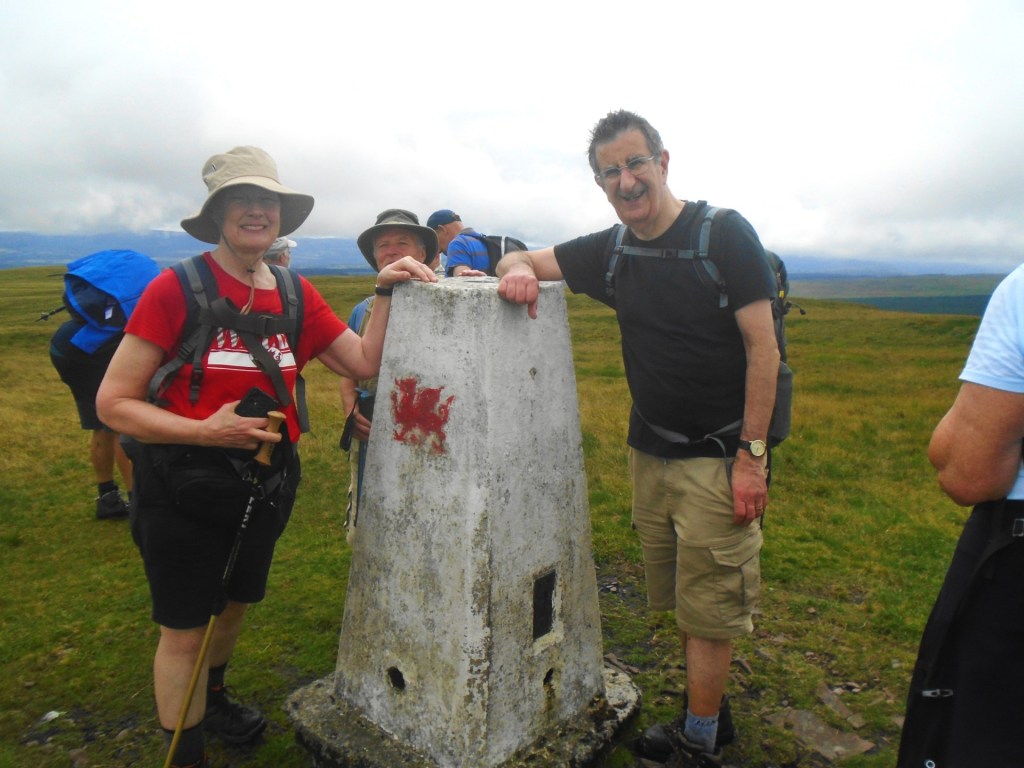 Brendan and Christine on Swansea Ramblers walk