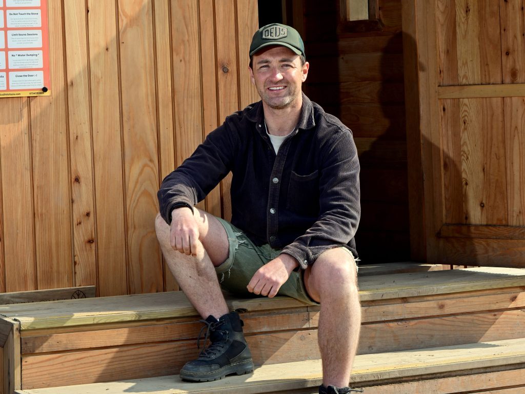 William Jenkins launched Hikitalo Sauna in November 2024