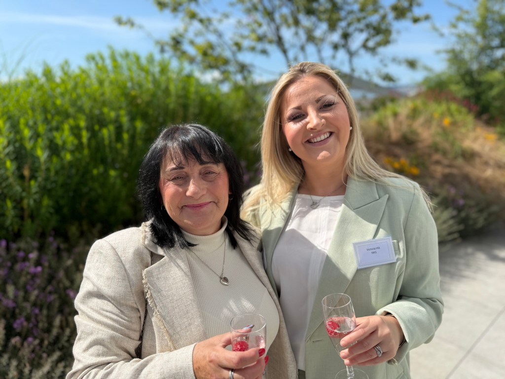 IWG: Andrea Bovingdon and Victoria Hill.