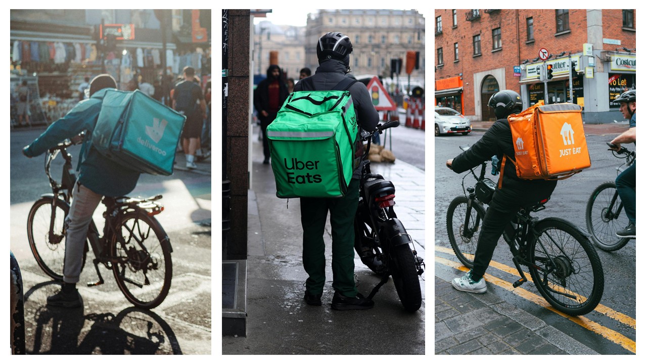 Just Eat - Uber Eats - Deliveroo