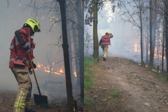 Kilvey Hill wildfire