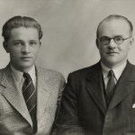 Philip Burton with Richard in the 1940s @ Richard Burton Archives at Swansea University.