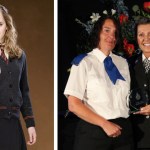 Harry Potter Character, Hermione Granger (left). PCSO Rachel O’Neill (right) recieving her award